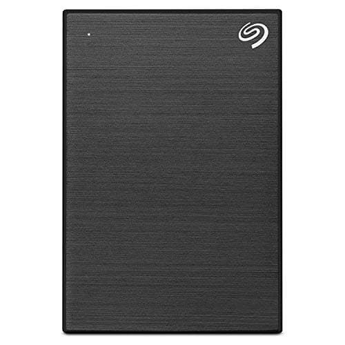 Seagate STHP5000400 Backup Plus 5TB External Hard Drive Portable HDD - Black USB 3.0 for PC Laptop and Mac, 1 Year MylioCreate, 2 Months Adobe CC Photography, 2-Year Rescue Service 5