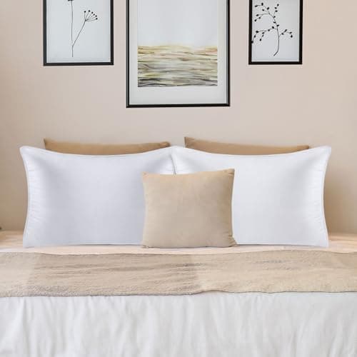 Utopia Bedding Bed Pillows for Sleeping (White), King Size, Set of 2, Hotel Pillow, Cooling Pillows for Side, Back or Stomach Sleepers 8