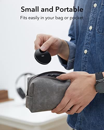 ESR for Magsafe Charger with Kickstand, iPhone Wireless Charger, Charging Pad for iPhone 16/15/14/13/12, AirPods 4/3/Pro/Pro 2, Galaxy S25 Strong Magnetic Charger Pad with 5 ft Removable Cable,Black 7