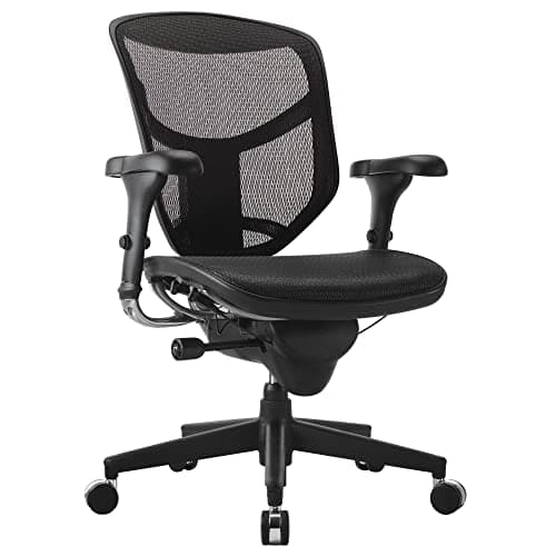 WorkPro® Quantum 9000 Series Ergonomic Mid-Back Mesh/Mesh Chair, Black 5