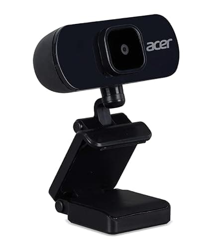 acer Full HD USB Streaming 2MP Webcam | 1080P HD | 360° Rotation | Digital Microphone | Plug & Play for Desktop or Laptop PC | Stream for Zoom, Skype, Facetime, YouTube | Conference Calls & MS Teams 6