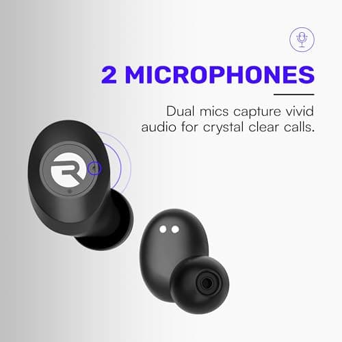 Raycon Everyday Classic Bluetooth Wireless Earbuds + Microphone with Active Noise Canceling, Sweat & Water-Resistant Earphones, Ear Buds Wireless Bluetooth 32 Hours Playtime (Mint) 8
