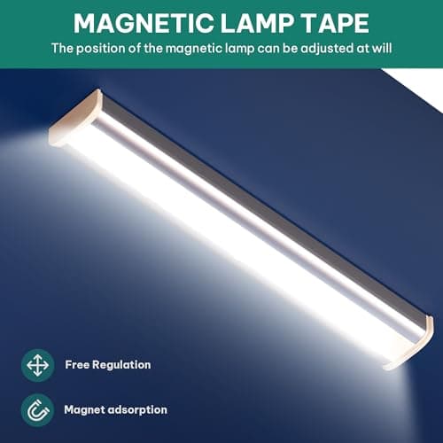 YITAHOME Display Cabinet with Glass Doors and Lights, 71" Storage Cabinet with 4-Tier Adjustable Shelves ＆ Magnetic Suction Design, Collectibles Organizers Rack & Display Shelf for Living Room, Blue 5