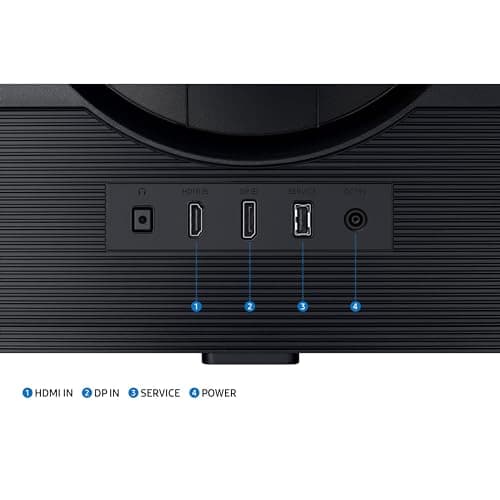 SAMSUNG 32-Inch Odyssey G50D Series QHD Fast IPS G-Sync Compatible Gaming Monitor, 1ms, VESA DisplayHDR 400, 180Hz, AMD FreeSync, Adjustable Stand, Eye Saver Mode, LS32DG502ENXZA, 2024 8