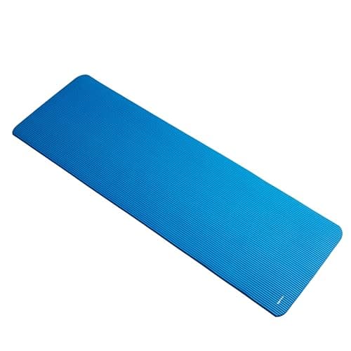 Amazon Basics 1/2 Inch Extra Thick Exercise Yoga Mat with Carrying Strap for Home Workouts and Fitness, Non-Slip, Cushioned Support, 74" x 24" x 0.5", Blue 7