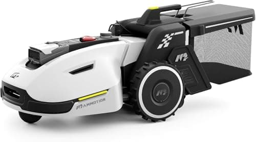 YUKA 1500 Robot Lawn Mower with Sweeper(2024 Version), 3D Vision Positioning & RTK Fusion Mapping System for 0.37 Acres Lawn 45% Slope, Cut Height 1.2"-4.0", Perimeter Wire Free, APP Control