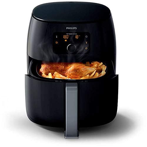 Philips Avance Collection XXL Digital Twin TurboStar Airfryer Black/Silver - HD9654/96 (Renewed) 5