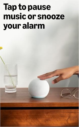 Amazon Echo Dot (newest model) - Vibrant sounding speaker, Designed for Alexa+, Great for bedrooms, dining rooms and offices, Glacier White 7