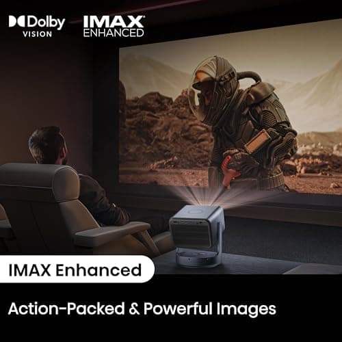 Hisense C2 Ultra, Triple Laser Smart Portable Projector, 4K UHD, 3,000 Lumens, 65” – 300”, Dolby Vision, IMAX Enhanced, Sound by JBL, Netflix Included, Designed for Xbox, Optical Zoom (Renewed) 5