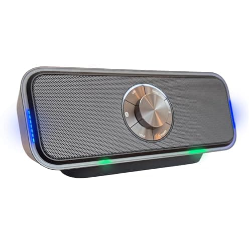 PIONEER Desktop Gaming Speaker,Sound TECTOR,Compact Front Speaker with LED Sound Sensing Meter,PC,PS5/PS4,Switch,USB Type-C, HDMI, Bluetooth,Speakers 5.1ch/7.1ch Surround, TQ-FG3000 6