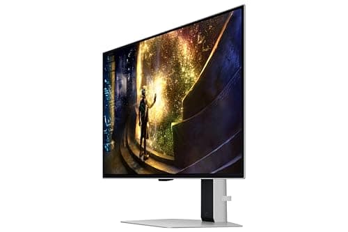 Samsung 27” Odyssey OLED G6 (G61SD) QHD & QD-OLED 240Hz 0.03ms FreeSync Premium Pro Gaming Monitor with Sleek Metal Design, 3 Year Warranty, US, LS27DG610SNXZA 23