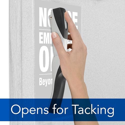 Swingline Stapler, Jam Free, Optima Grip Compact Size, Ergonomic Cushion, Metal, 25 Sheet Capacity, Silver (87816) 5