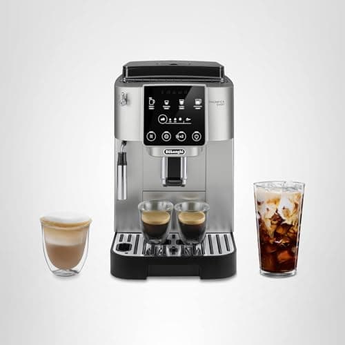 De'Longhi Magnifica Start Automatic Espresso Machine with Manual Milk Frother & Built in Grinder - 3 One-Touch Recipes, Easy-to-Clean, Home Barista Coffee Maker for Lattes, Cappuccino, Iced Coffee 8