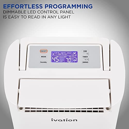 Ivation Smart WIFI Dehumidifier, Compact 19-Pint Desiccant Home Dehumidifier with Drain Hose & Smartphone Control | Ideal for Basement, Bathroom, RV, Office, Kitchen & Small Spaces Up to 410 Sq/Ft 6