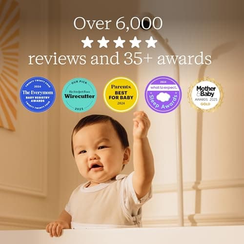 Nanit Nursery Bundle Smart Baby Monitor with Floor Stand – 1080p HD Wi-Fi Camera, Sensor-Free Breathing Monitoring, Sleep Tracking, Two-Way Audio, Night Vision, Motion & Cry Notifications, White 6