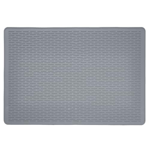 Colewin Cat Litter Mat, Waterproof Soft Litter Mat, 39x27in Large Rubber Litter Box Mat, Washable Easy to Clean, Indoor Floor XL Kitty Litter Trapping Mat 9