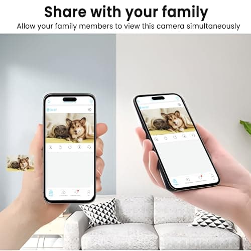 vebiliki 4K Spy Camera, Hidden Camera, WiFi Mini Cam, Durable Standby Time, Real-Time Recording, AI Motion Detection, Cloud & SD Storage, Auto Night Vision, Ideal Nanny Cam for Home Security 6