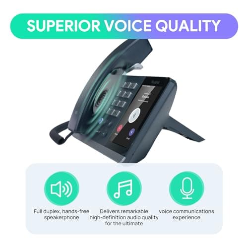 Yealink MP45 Microsoft Teams Certified USB Desk Phone,Cost-Effective Alternative to MP50,NOT SIP/VoIP Phone | Plug&Play via USB-A/C Cable | Powered by Computer | Dedicated for Teams & Skype 7