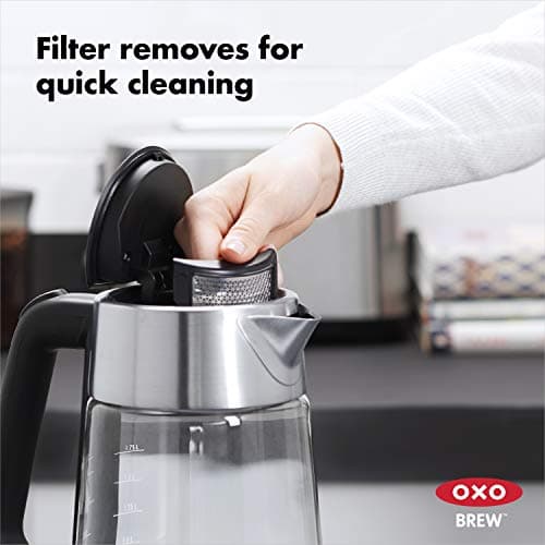 OXO Brew Cordless Glass Electric Kettle - 1.75 L 8