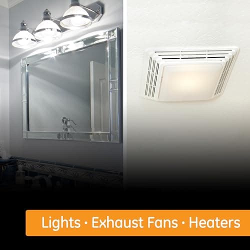 GE Push-Button in-Wall Countdown Timer Switch, On/Off, No Neutral Wire Needed, Ideal for Lights, Bathroom Fan, Exhaust Fans, Heaters, Wall Plate Included, 15318 5