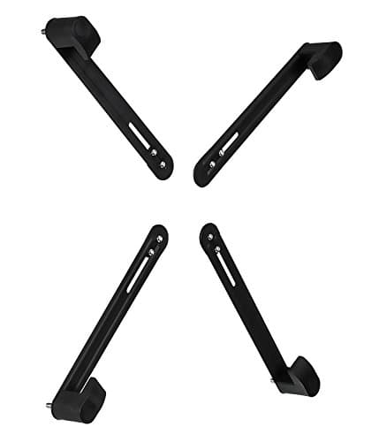 Mount-It! VESA Adapter Kit for Non-VESA Monitors 13-30 Inch | Converts Screens to 75x75 & 100x100 VESA | Universal Monitor Mount Bracket Arms - Compatible with HP, Dell, Acer | Easy Install