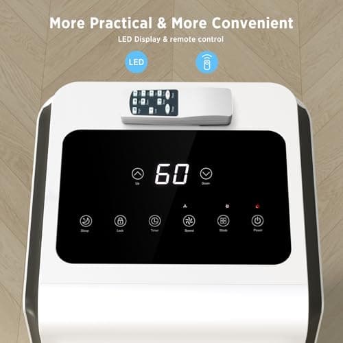 ZAFRO 8,000 BTU Portable Air Conditioners (2024 Upgraded) Cool Up to 350 Sq.Ft, Portable AC with Cool/Dehumidifier/Fan/Sleep Modes, Remote, 24Hrs Timer, Installation Kits for Home/Office/Dorms, White 6