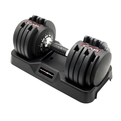 CAP Barbell 55lb Single ADJUSTABELL Dumbbell