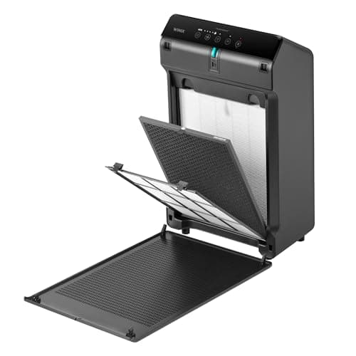 WINIX 5520 Air Purifier for Home Large Room Up to 1882 Ft² in 1 Hr With Air Quality Monitor, True HEPA, High Deodorization Carbon Filter and Auto Mode, Captures Pet Allergies, Smoke, Dust. 12