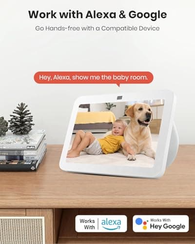 CAMSTRO 3K Security Camera Indoor,360° WiFi Camera for Home Security,Pan/Tilt,2.4/5 GHz Pet/dog/baby Camera with phone app,Night Vision, 2-Way Audio, 24/7,SD/Cloud Storage,Works with Alexa&Google Home 7