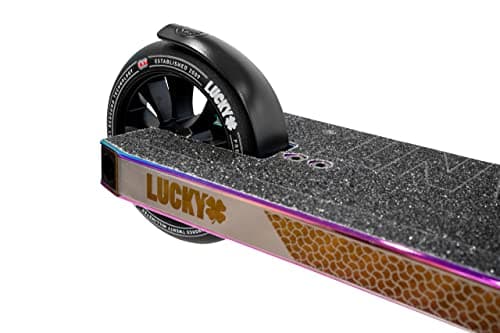 Lucky Covenant Complete Pro Scooter - Trick Scooter for Intermediate to Advanced Riders, Oil Slick 5