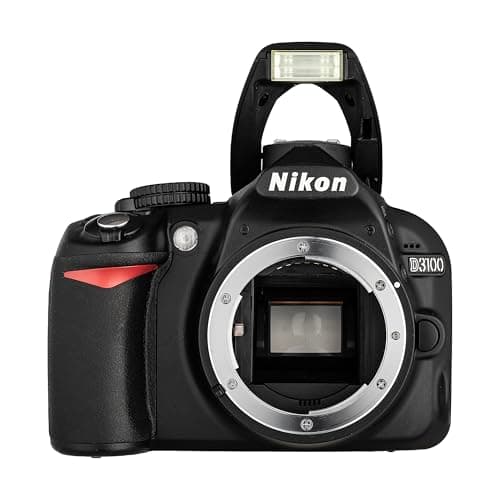 Nikon D3100 14.2MP DSLR Camera with AF-S DX 18-55mm f/3.5-5.6 VR Zoom Lens - (Black) (Discontinued) (Renewed) 7