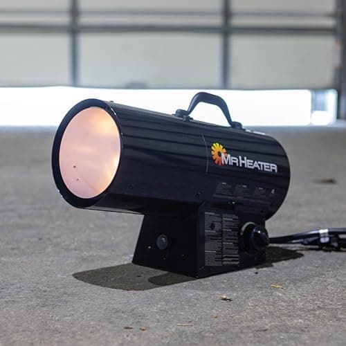 Mr. Heater 60,000 BTU Forced Air Propane Space Heater with 10 ft. Hose and Regulator 4
