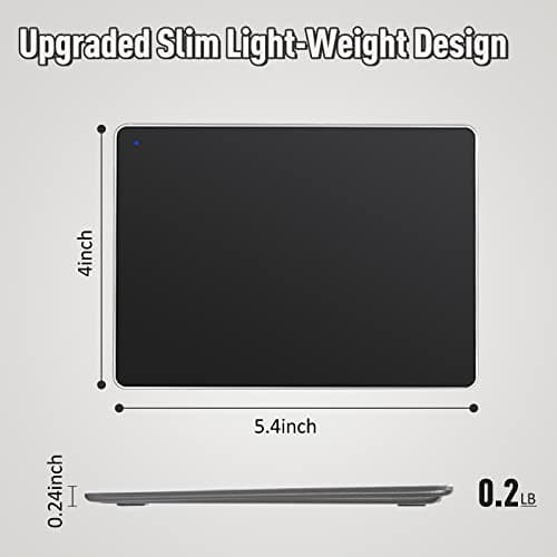 Trackpad Touchpad for PC, Wired Ultra Slim Trackpad, Sensitive TouchPads with No Latency, Accurate Responsive Trackpad with Multi-Touch Gestures, for Windows 7/10/11 Laptop Desktop- Grey & Black 6
