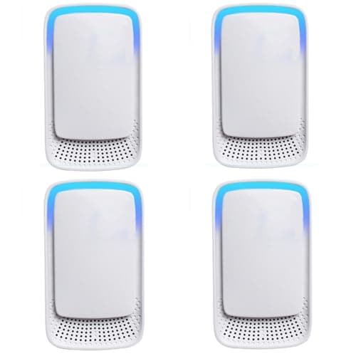 Lmhaichao 4Pack Plug In Air Ionizers-Negative Ion AWork Air Cleaner for Bathroom,Living Room,Office,Kitchen,Pet Room,Portable Ionic