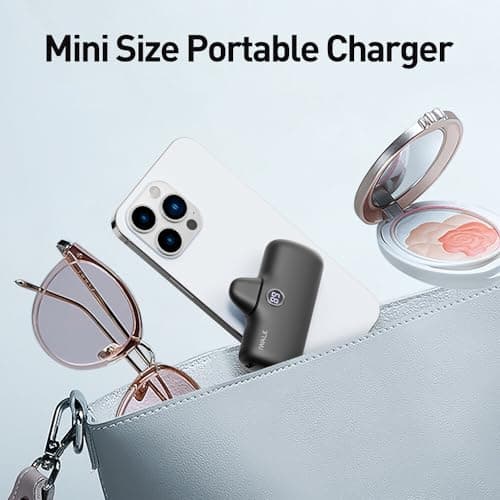 iWALK USB-C Portable Charger for iPhone 17/16/15, Mini 20W 4,800mAh Wireless Power Bank Fast Charging Travel Battery Pack Compatible with iPhone 17/16/15 Plus/17 Pro/17 Pro Max, Andriod Phone Samsung 6