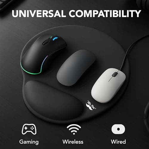 Mr. Pen- Mouse Pad with Wrist Support, Ergonomic Pad, Gel Gaming Support 5