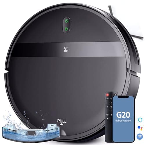 Kilgone Robot Vacuum and Mop Combo for Pet Hair & Large Homes – Smart App/Voice, 2000Pa Suction, 120Min Clean