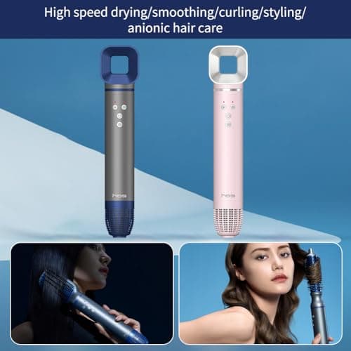 Hair Dryer with Comb, 1200W High-Speed Blow Dryer for Women with 5 Temps & 3 Speeds, Professional Hair Dryer with Diffuser,for Home Travel Salon Use 6