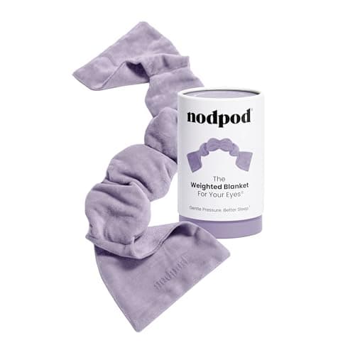 Nodpod Gentle Pressure Sleep Mask | Patented Light Blocking Design for Sleeping, Traveling & Relaxation - Wisteria