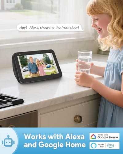 AUE Doorbell Camera Wireless, 2K HD Video Doorbell with Ring Chime, Battery Operated, Night Vision, 2-Way Audio, PIR Motion Detection, 2.4Ghz WiFi, IP66 Waterproof, Compatible with Alexa 8