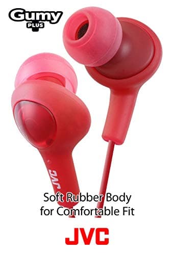JVC HAFX5D Gumy Plus Inner Ear Headphones (Orange) 5