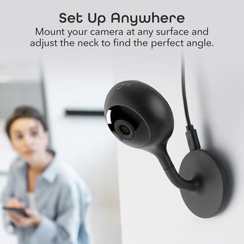 Geeni Look 1080p Indoor Security Camera – 1-Pack Full HD WiFi Indoor Camera with 2-Way Audio, Motion Detection, & Night Vision – Support for Alexa & Google Assistant 7