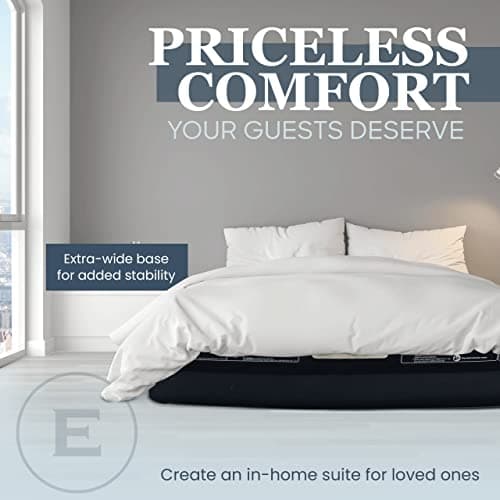 Englander Twin Air Mattress - Double High, 300 LB Capacity Luxury Camping Mattress with Built-in Pump, Waterproof and Microfiber 7