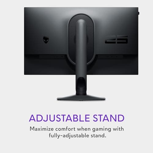 Alienware AW2524HF Gaming Monitor - 24.5-inch (1920x1080) 500Hz (Overclock) 0.5ms Display, Height/Tilt/Swivel/Pivot Adjustability, 3yr Advanced Exchange-Black 9