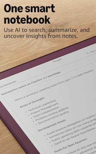 Amazon Kindle Scribe Colorsoft 64GB (newest model) — 11” paper-like color display with front light — Thin, light, powerful — Write in notebooks, documents, and books. Includes Premium Pen - Fig 5
