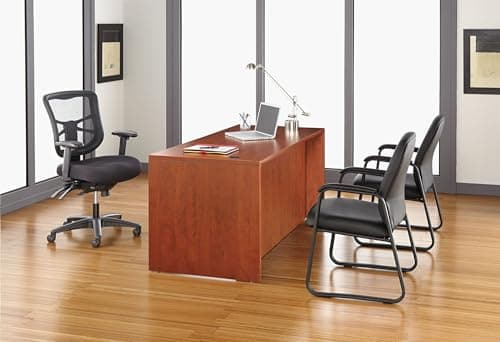 Alera Elusion Series Mesh High-Back Multifunction Chair, Black 10