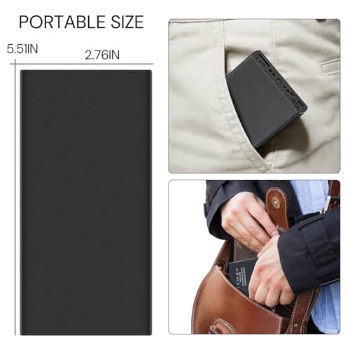 MINGYY Hidden Camera Spy Camera No WiFi Needed Nanny Cam Portable Mini Cameras 20 Hours Continuous Record for Home Security with Night Vision Motion Detection Gravity Sensor 1080P HD No Audio 5