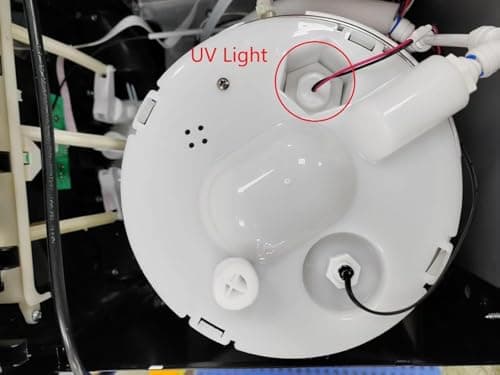 IKT Self Cleaning Bottleless Water Cooler Dispenser with Filter Built-in 4 Stage Filtration Hot Cold and Room Water Silver 9