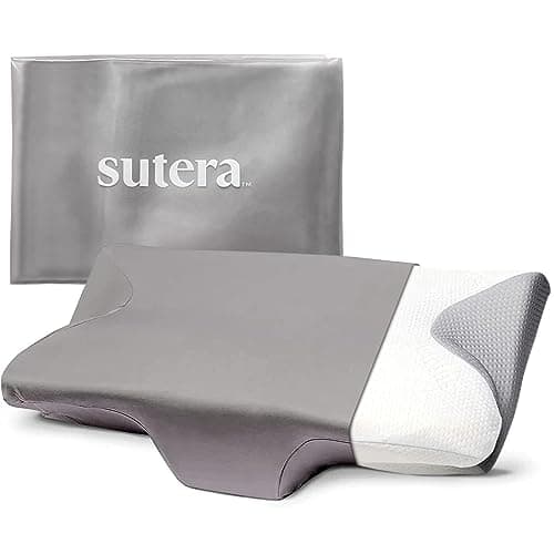 Sutera Dream Deep Pillowcase | Silverthread Antimicrobial Pillow Cover for Healthy Sleep | Soft, Durable, and Breathable Fabric with Easy Maintenance