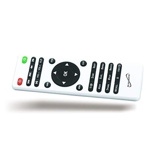 Supersonic SC-80P HD Digital Projector, 1080p Resolution, 2000 Lumina LED Lamp, True Colors, Powerful Sound, VGA/2 HDMI/USB2.0/ Micro SD Card & AV Input, for Home Theater and On-the-Go Entertainment. 5